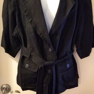 Lane Bryant belted blazer Size 28